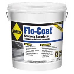 At 73 degrees Fahrenheit, you will have about 20 minutes of working time before the resurfacer hardens. . Sakrete flocoat vs quikrete concrete resurfacer